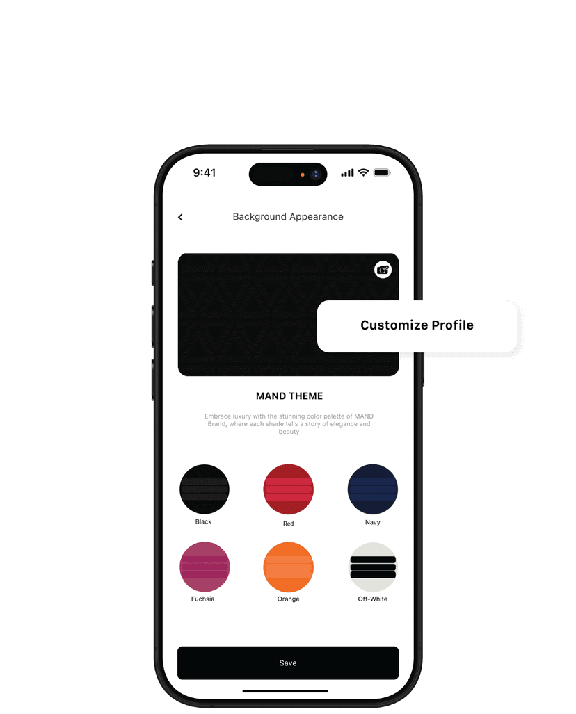 Customize Your Profile