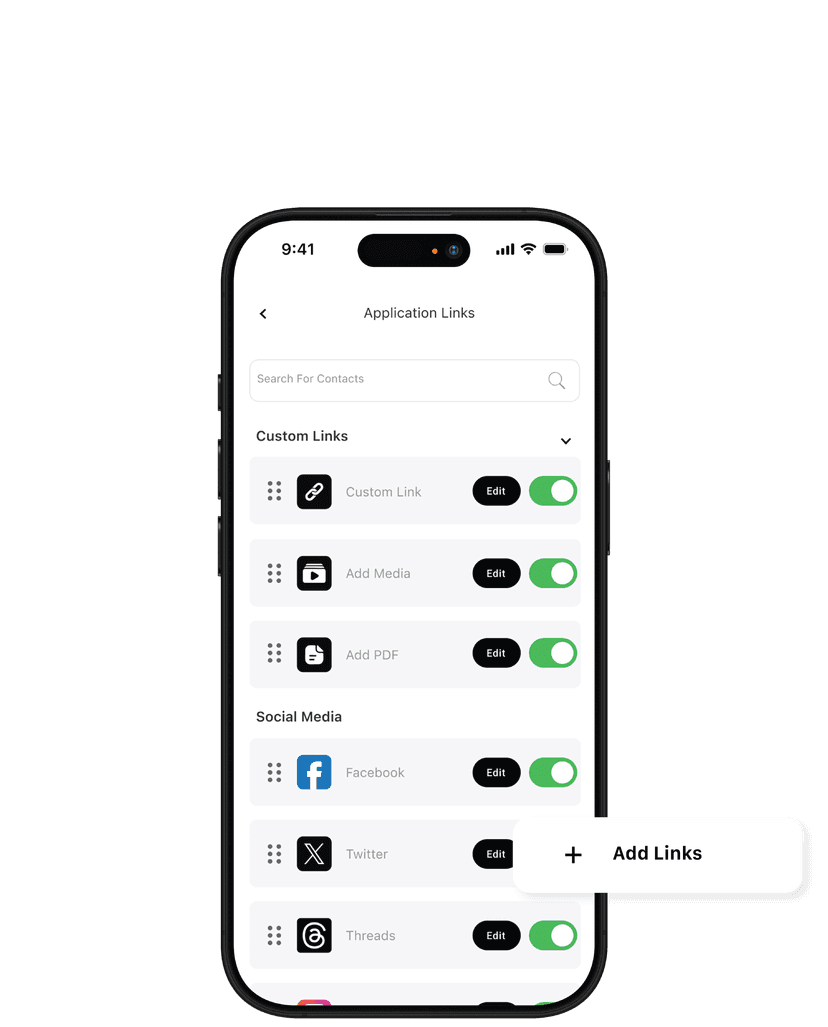 ⁠Add Your Social Links