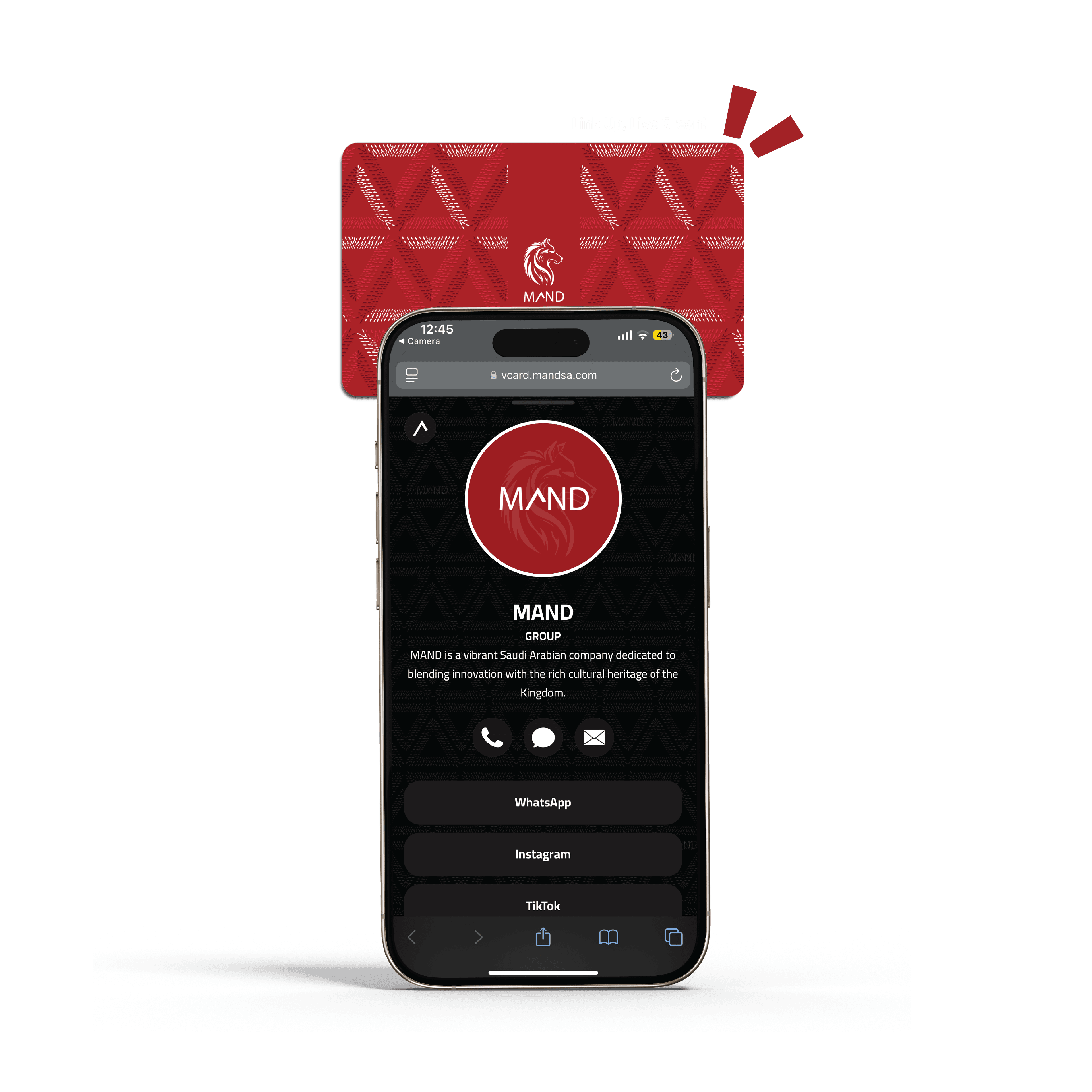 Phone with NFC Card