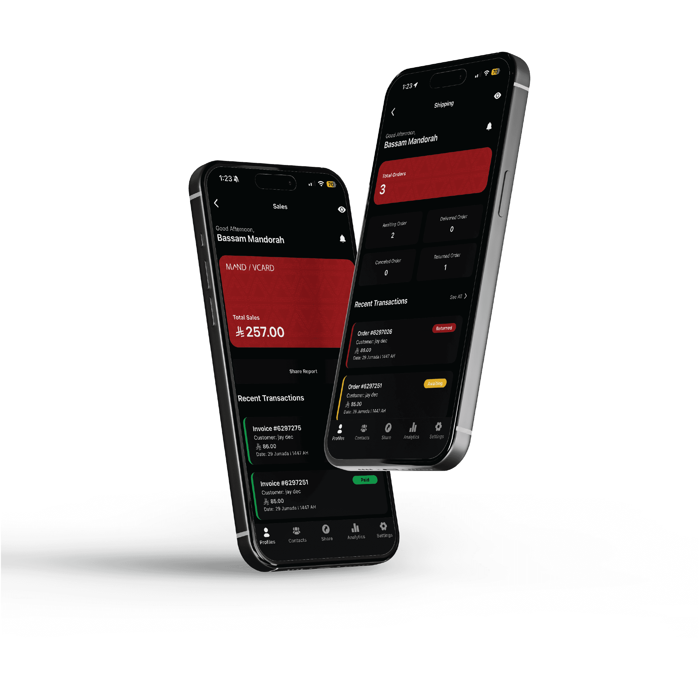 Phone with NFC Card