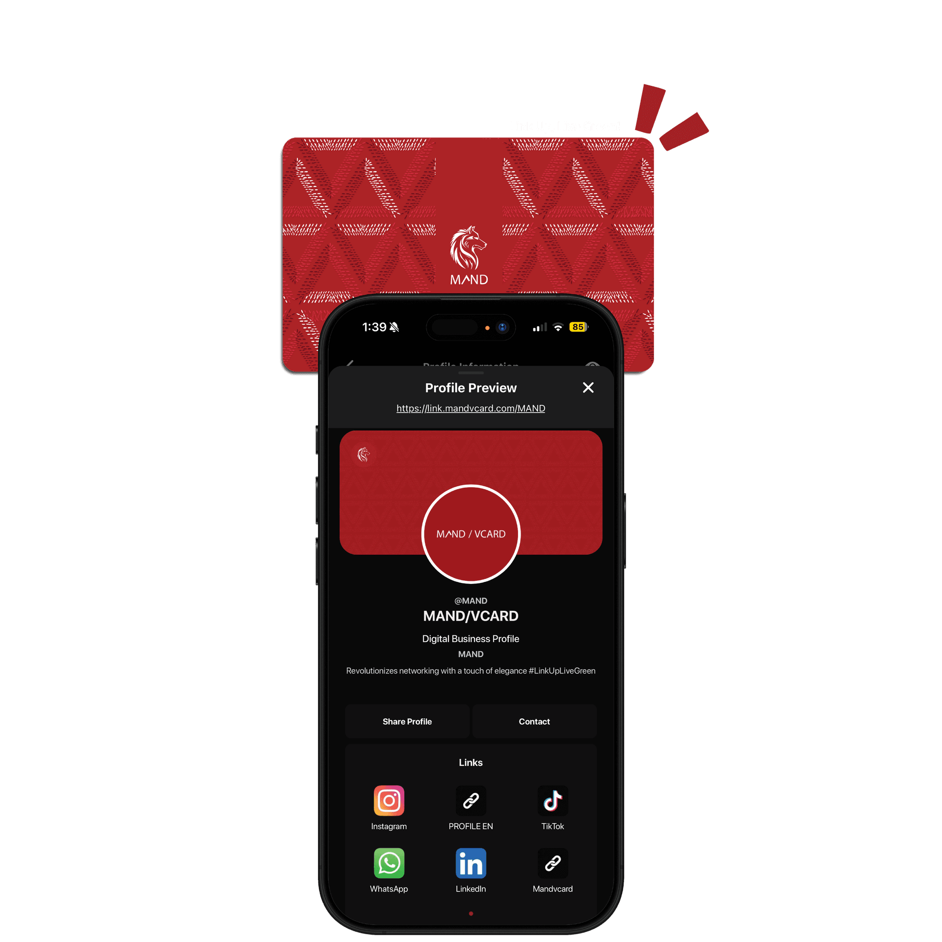 Phone with NFC Card